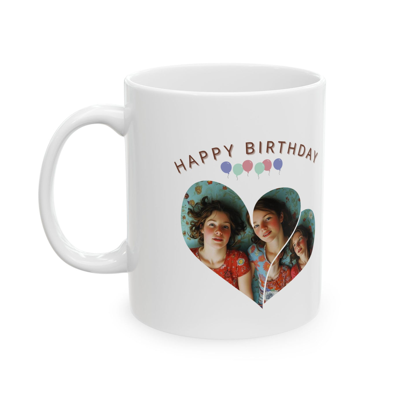 Happy Birthday Photo Mug