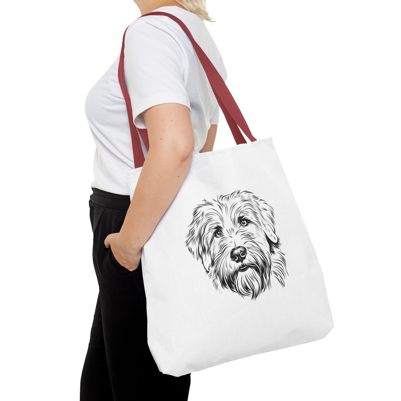 Black Russian Terrier Tote Bag