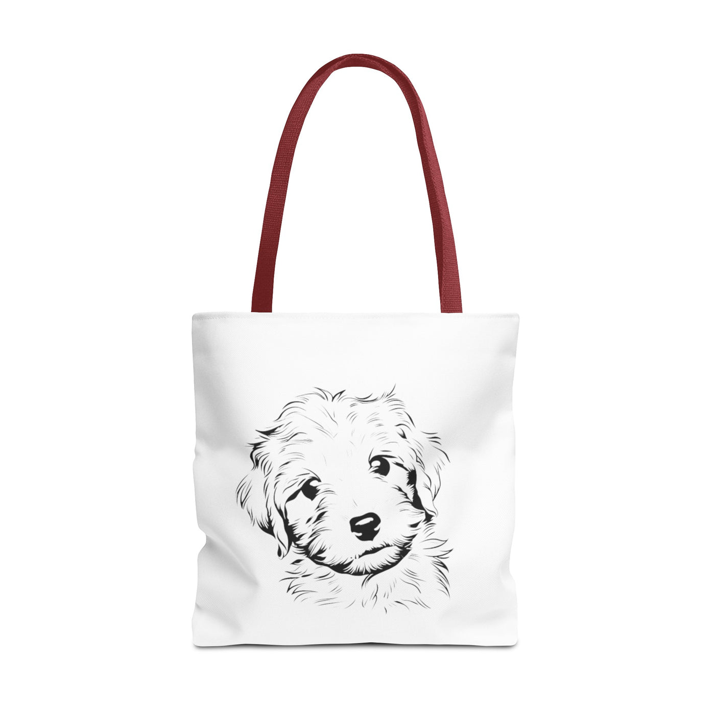 Poodle Puppy Tote Bag