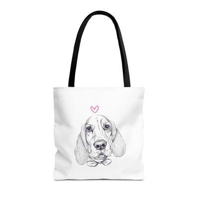 Basset Hound Tote Bag