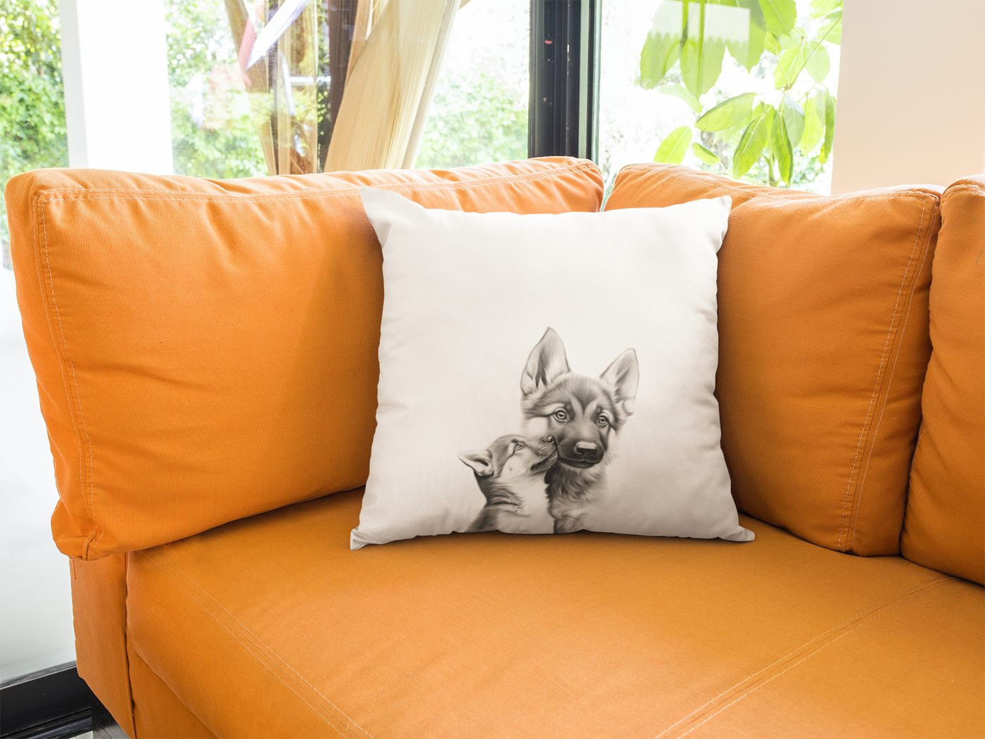 German Shepherd Pillow