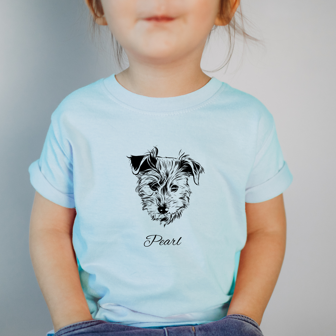 Custom Personalized DogToddler Tshirt