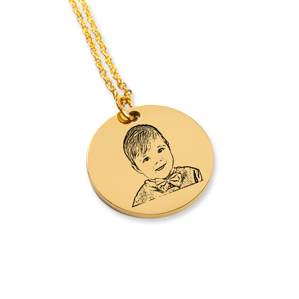 Baby Portrait Necklace