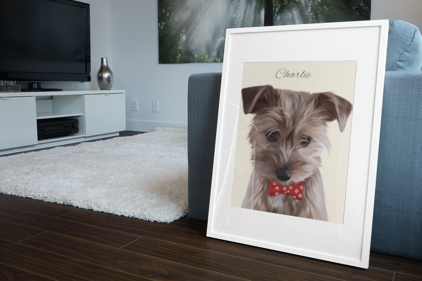 Personalized Dog Portrait