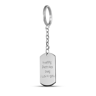 Girl Who Stole My Heart Dad Keychain