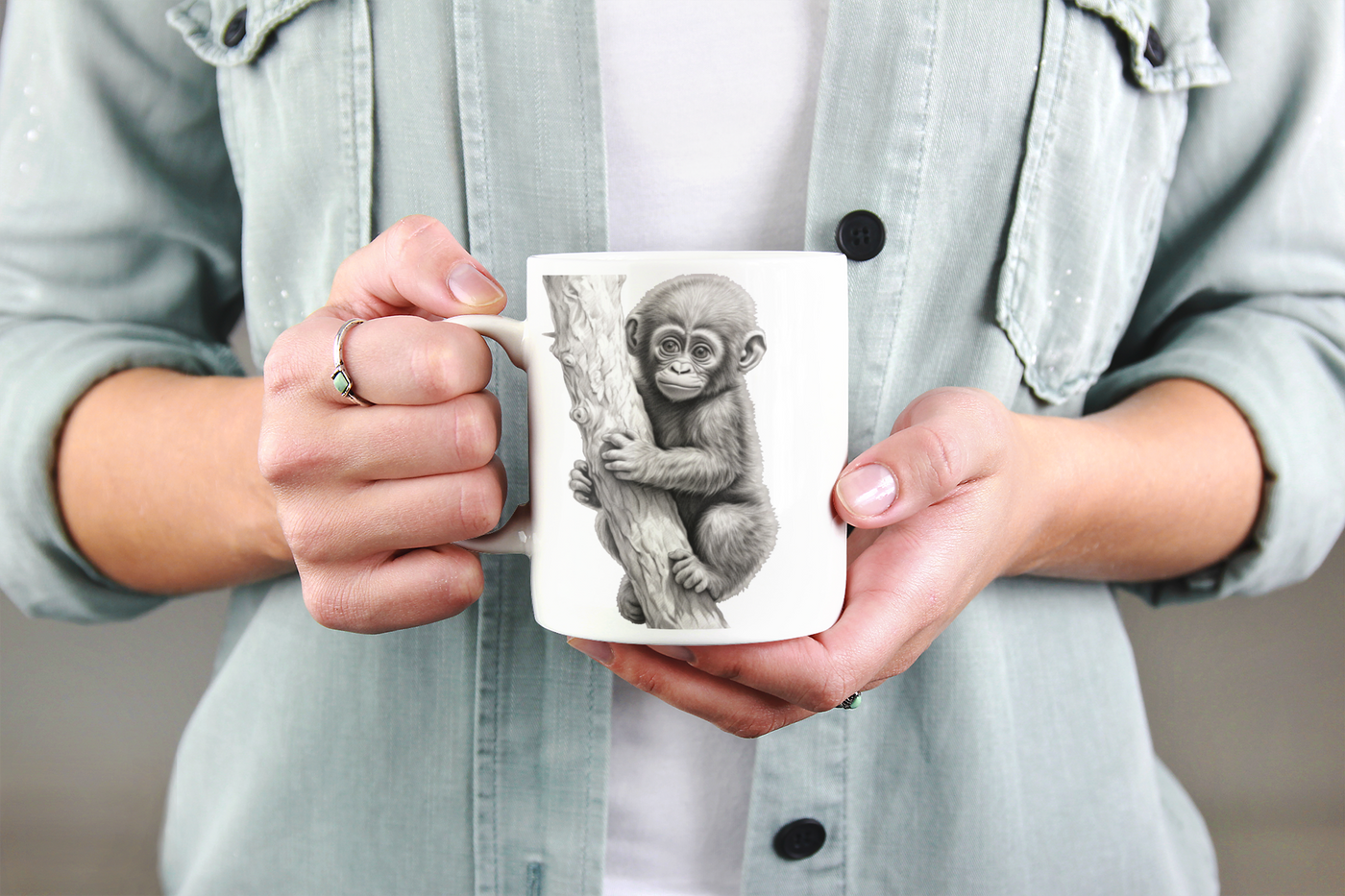 Baby Monkey Mug