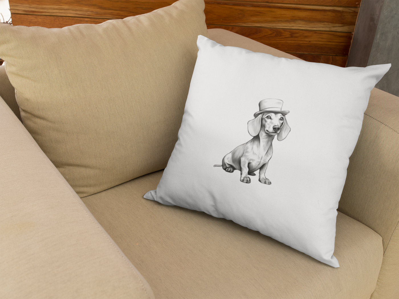 Daschund Pillow