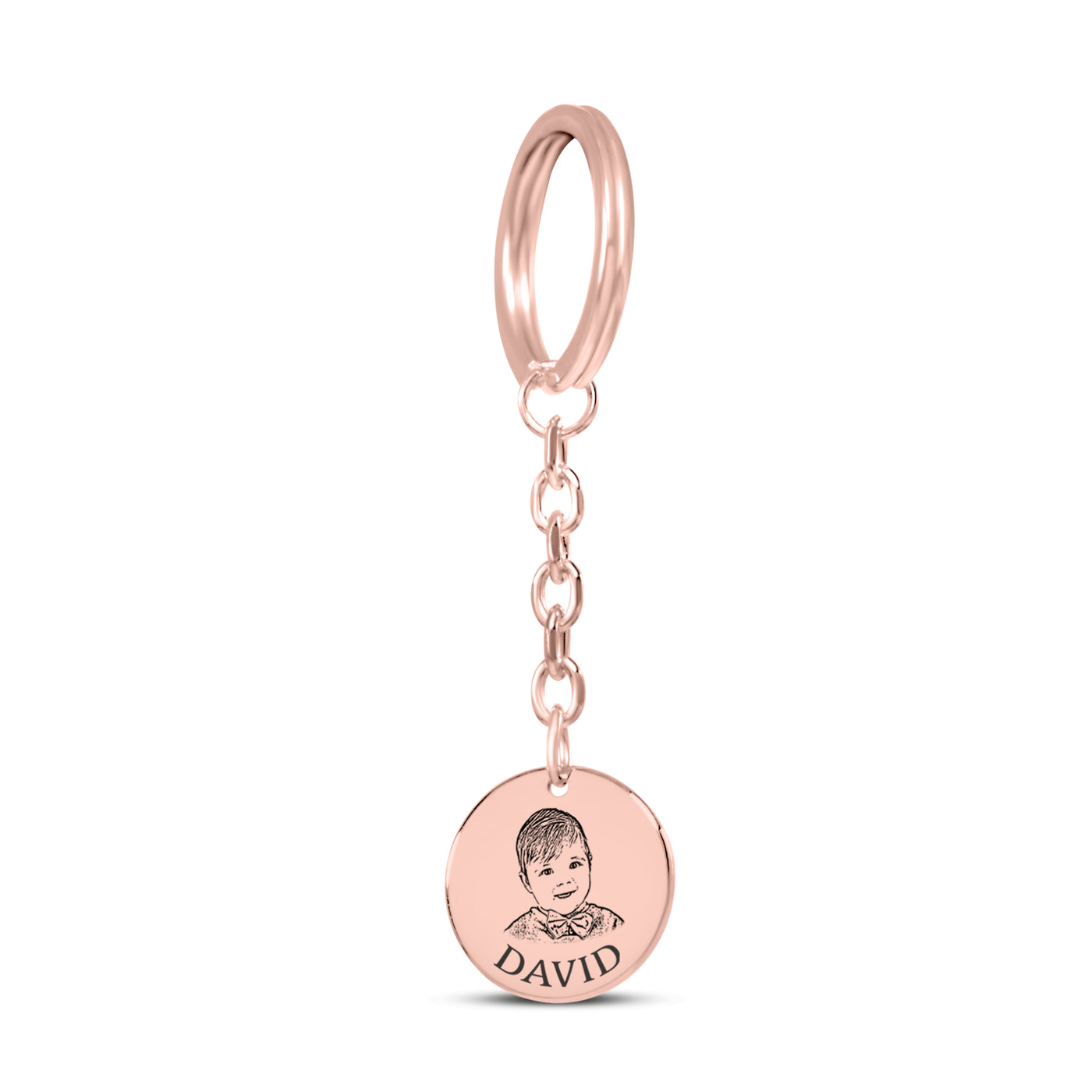 Baby Portrait Keychain