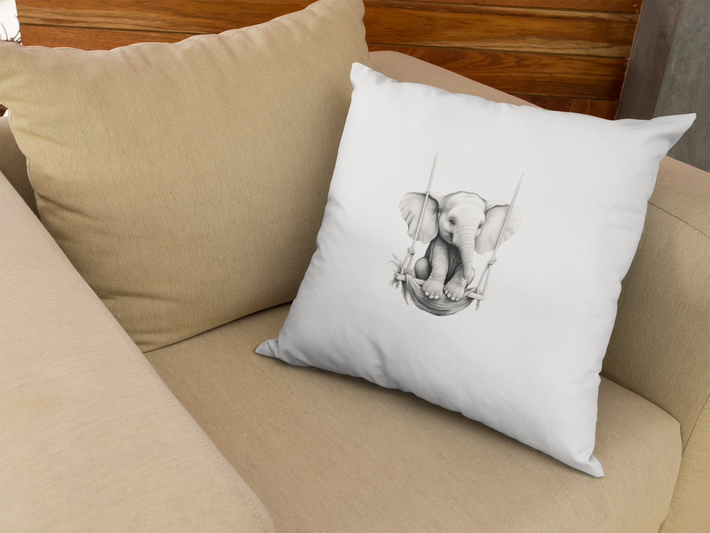 Elephant Pillow