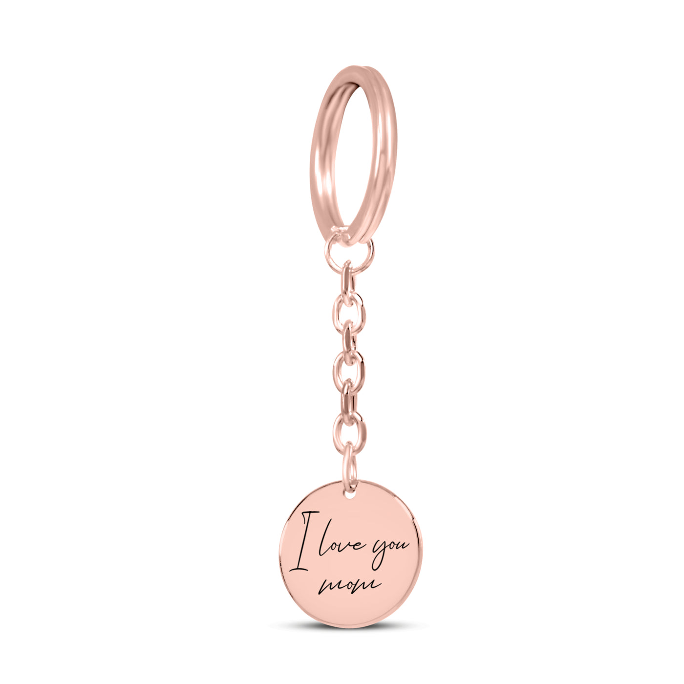 Handwritten Message Keychain