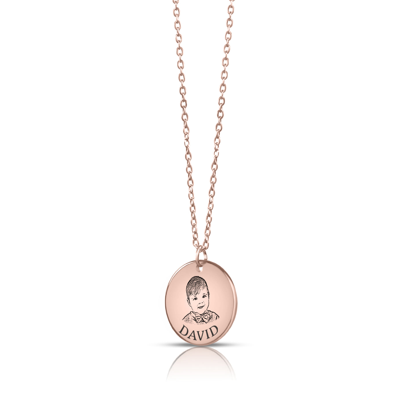 Baby Portrait Necklace