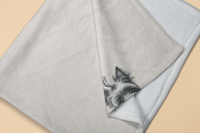 Terrier Plush Blanket