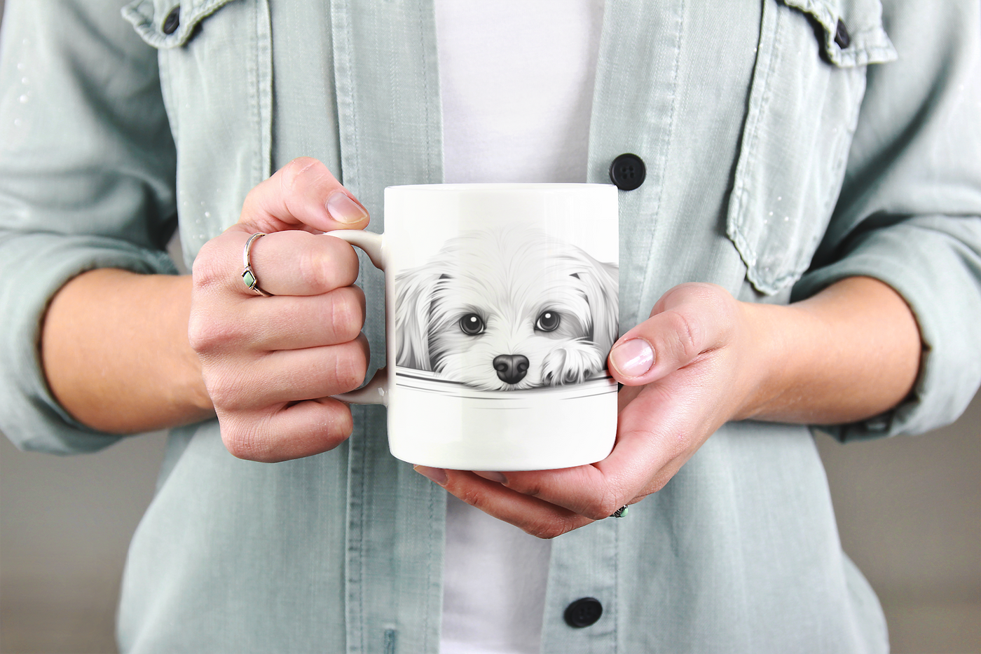 Maltese Dog Mug