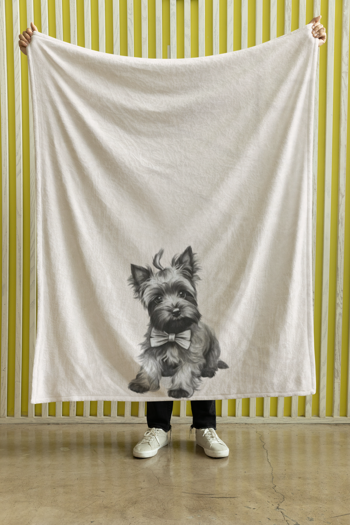 Terrier Plush Blanket