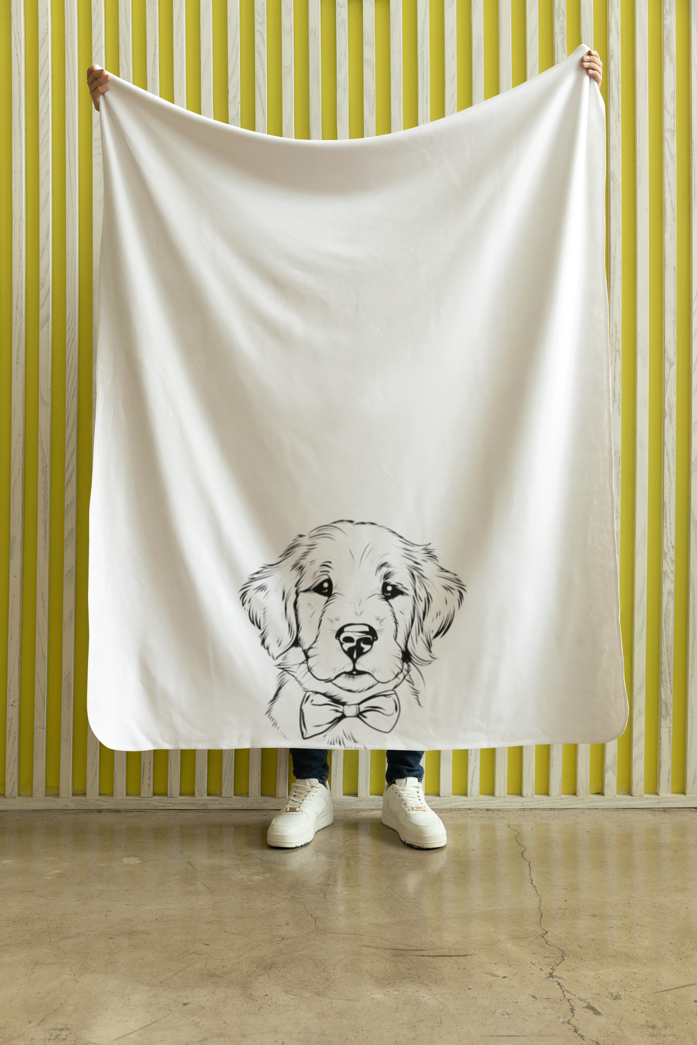 Labrador Sherpa Fleece Blanket