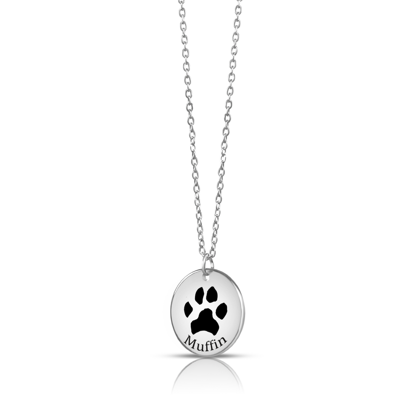 Actual Paw Print Necklace