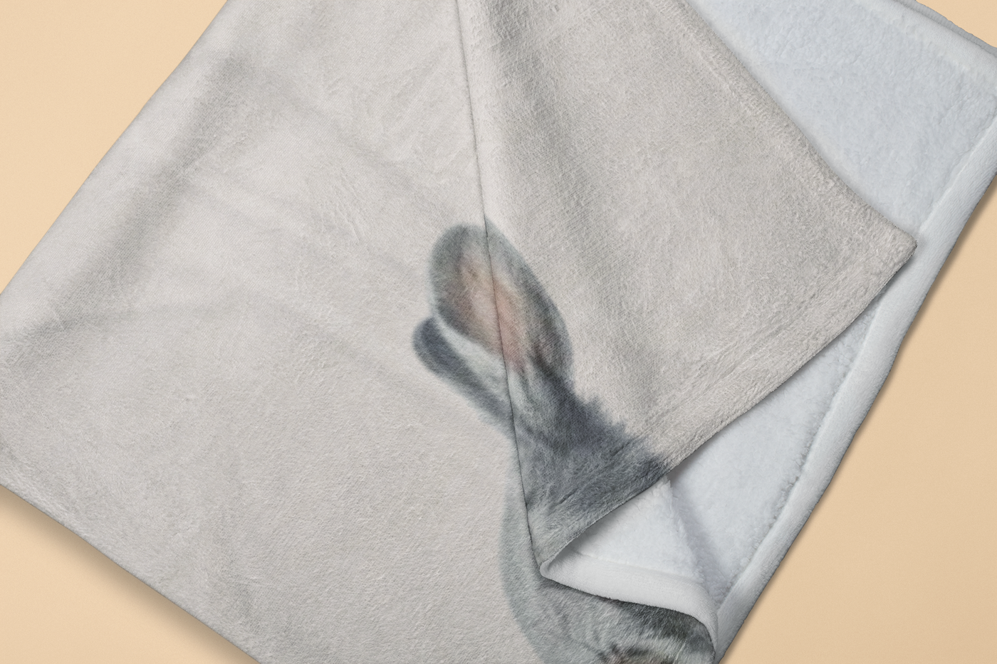 Rabbit Plush Blanket