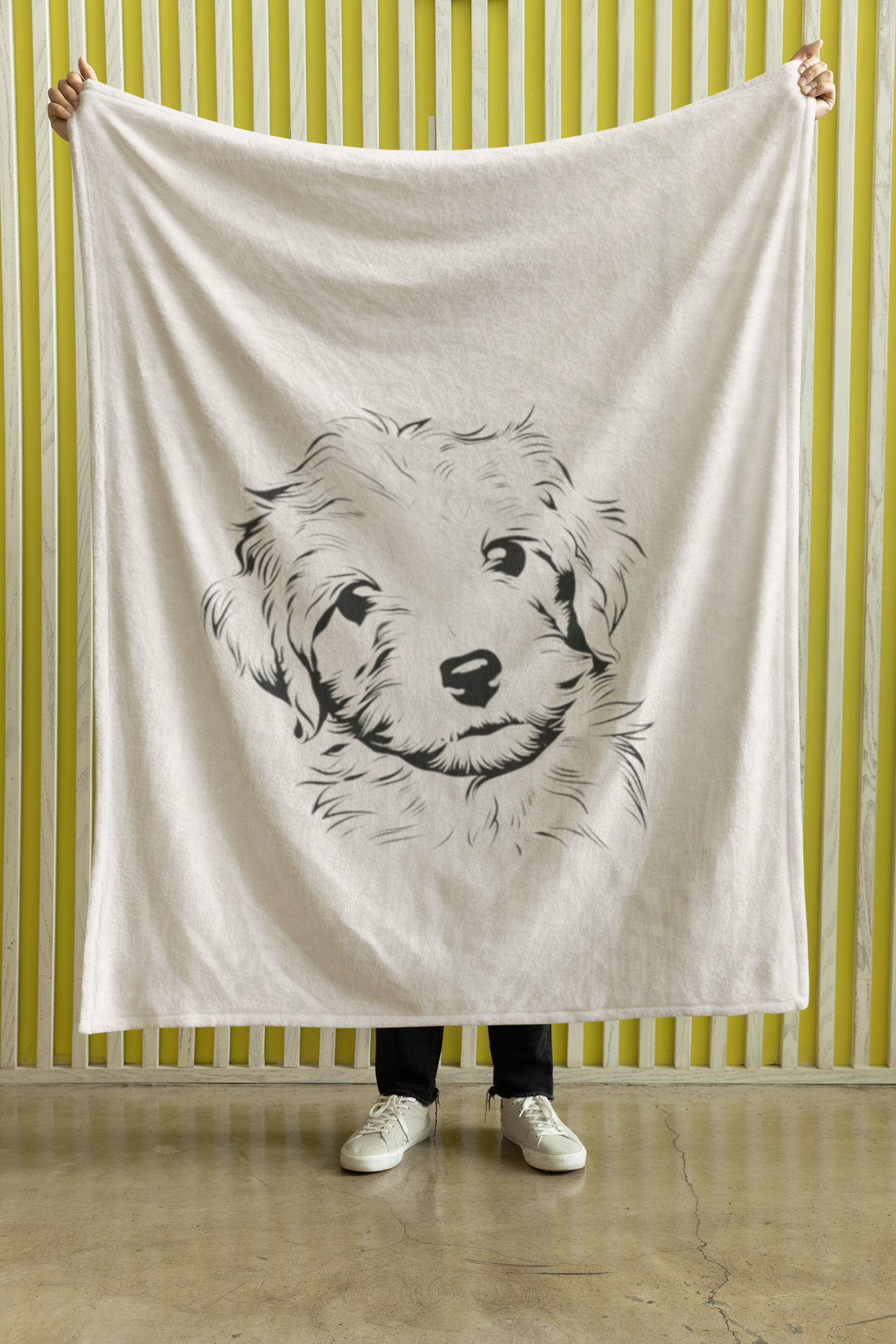 Poodle Plush Blanket